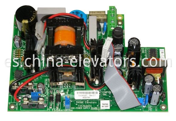 Tablero de fuente de alimentación Kone Lift KM735390G01 KONE Lift Power Supply Board KM735390G01